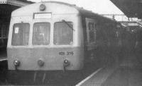 Old picture of a class 101 sitting at Inverkeithing. These trains were about to be withdrawn later in 1990.<br><br>[Brian Forbes //1990]