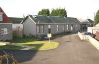 The old station at Loch Leven, seen here on 23 October 2007, is now surrounded by new housing developments with the platform building on the up side (currently minus chimneys, doors etc) undergoing refurbishment.<br><br>[John Furnevel 23/10/2007]