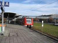 Munich S-Bahn service near Munich airport.<br><br>[Michael Gibb 29/10/2007]