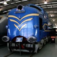 <I>The Big Yin!</I> Prototype Deltic on display at Shildon on 4 November 2007.<br><br>[John Furnevel 04/11/2007]