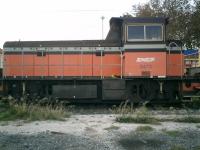 SNCF 8473 at Ille-sur-Tet Station on the Perpignan to Villefranche-sur-Conflent line.<br><br>[Alistair MacKenzie 02/11/2007]