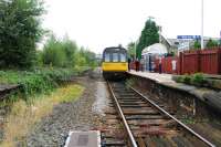 Brierfield looking to Colne from the level crossing.<br><br>[Ewan Crawford 20/09/2007]