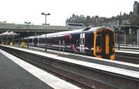 A 158+170 combination forms the 13.35 for Inverness seen leaving Waverley on 17 November. <br><br>[Ewan Crawford 17/11/2007]