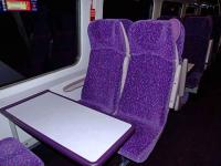 Standard class seating in 158 722, one of the refurbished First ScotRail units now operating out of Inverness, primarily on the far north line.<br><br>[John Gray 20/11/2007]