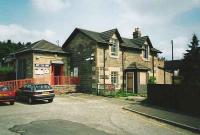 The station house and station building at Croy from the south in June 1997.<br><br>[David Panton /06/1997]