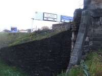 The M8 Motorway now runs above the southern portal of the tunnel.<br><br>[Colin Harkins 22/11/2007]
