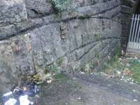 Another view of the Queen Street tunnel support arch. <br><br>[Colin Harkins 22/11/2007]