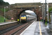 14.00 Waverley - Kings Cross NXEC service runs south through Musselburgh on 11 December. <br><br>[John Furnevel 11/12/2007]