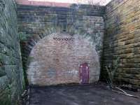 Entrance to east side of tunnel.... this tunnel ran along london Rd and came out at Bridgeton... the proprosed new route for the East End Subway.<br><br>[Colin Harkins 19/12/2007]