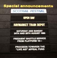 Special Announcement at Waverley in August 1985.<br><br>[David Panton /08/1985]