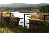 The northern extremities of Kielder Water seen looking south from the ramparts of Kielder Viaduct on the former Border Counties Railway on 7 November 2007. At 200 billion litres, Kielder is the largest man made lake in Europe. <br><br>[John Furnevel 07/11/2007]