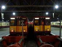 314205 and 314210 at Glasgow Central on 29th December at Platform 8 and 9 awaiting their turn to depart<br><br>[Graham Morgan 29/12/2007]