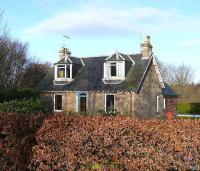 Gleneagles, station masters house, looking north.<br><br>[Brian Forbes 06/01/2007]