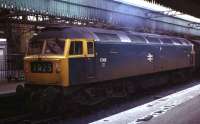 1746 stands at Aberdeen platform 2 in September 1973, shortly after arriving with a service from the south.<br><br>[John McIntyre /09/1973]