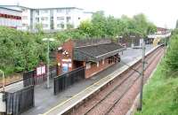 View over Mount Florida on Sunday 6 May 2007 from the south end footbridge.<br><br>[John Furnevel 06/05/2007]