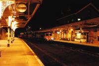 Northbound Freightliner passing through Dumfries.<br><br>[Ewan Crawford 03/01/2008]