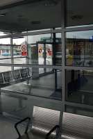 Interior of the swish new Markinch Interchange.<br><br>[Ewan Crawford 04/01/2008]