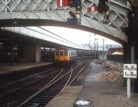 The <I>Waterloo and Buchan BLS Railtour</I> stands at Aberdeen in the 1970s.<br><br>[Ian Dinmore //]