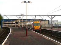 Class 334s at Gourock - April 2007.<br><br>[John Furnevel /04/2007]