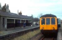 Photostop at Ellon on a railtour in the 1970s.<br><br>[Ian Dinmore //]