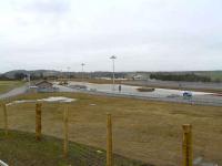 Raiths Farm terminal nears completion. A view looking north-east from the turning circle at the south of the entrance to the depot on 10 February 2008.<br><br>[John Williamson 10/02/2008]