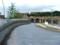 Sheffield station, voted best overall entry in the recent Ian Allan Publishing Heritage Awards, with special mention given to <I>..thorough cleaning and restoration work, coupled with the successful integration of modern finishes...</I> View along the station approach in September 2007. <br><br>[Brad Payne 27/09/2007]