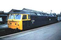 47 526 stands at the head of a train at Inverness in May 1983.<br><br>[David Panton /05/1983]