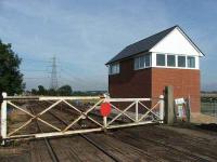 The new replacement signal box at Allington West Junction in March 2004. <br><br>[Brad Payne 26/03/2004]