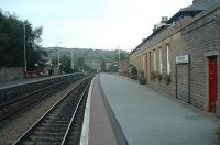 Todmorden looking east on a quiet Sunday.<br><br>[Ewan Crawford 10/09/2006]