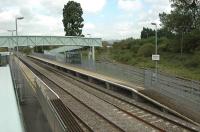 Ashchurch aint what it used to be. A closed route to the left led to Malvern, the main line to Birmingham remains and the Evesham route to the right is cut back to an MOD base.<br><br>[Ewan Crawford 13/09/2006]