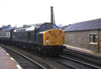 Kyle of Lochalsh empty stock movement at Inverness in 1980. <br><br>[Ian Dinmore //1980]