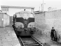 CIE 158 on the headshunt at Cobh in 1988.<br><br>[Bill Roberton //1988]