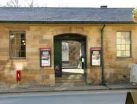 Rare photograph looking across Park Street, Pickering on 31 March 2008, showing vacant car parking spaces outside the main station entrance...<br><br>[John Furnevel 31/03/2008]