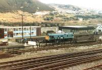 Class 24/1 24142 in departmental guise as RDB968009 seen here on 20 March 1982 standing in Swansea carriage sidings. <br><br>[Colin Alexander 20/03/1982]