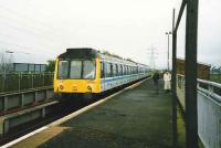 117 308 for Edinburgh seen at Lochgelly in May 1999.<br><br>[David Panton /05/1999]