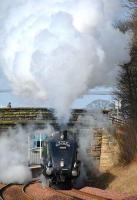 60009 takes <I>The North Briton</I> through Dalgety Bay on 13 April 2008.<br><br>[Bill Roberton 13/04/2008]