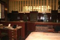 Interior of the former ticket office at Darlington North Road on 4 April 2008, now part of the recently refurbished Railway Centre and Museum.<br><br>[John Furnevel 04/04/2008]