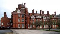 The former Lancashire & Yorkshire Railway Park Hotel in Preston on 19 April 2008. The impressive old building is now occupied by Lancashire County Council.<br><br>[John McIntyre 19/04/2008]