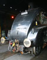 A4 60019 <I>Bittern</I> on shed at Grosmont in April 2008.<br><br>[John Furnevel 03/04/2008]