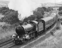 <I>The Great Marquess</I> in LNER livery with an SRPS excursion at Lumphinnans Central Junction, Fife, on 14 September 1994.<br><br>[Bill Roberton 14/09/1994]