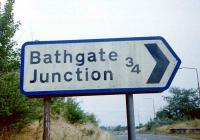 Newbridge junction's original name, carried on as a location in 1995.<br><br>[David Panton //1995]