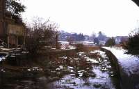 Closed in 1968, the scene at Hailsham station 6 years later looking from the tunnel mouth.<br><br>[Ian Dinmore //1974]