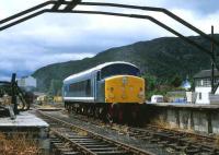 44 008 at Aviemore in July 1981 shortly after purchase from British Rail. The locomotive was later sold on to a <I>Peak Rail</I> consortium.<br><br>[Peter Todd 16/07/1981]