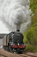 61994 just east of Dalgety Bay station with a special on 18 May 2008.<br><br>[Bill Roberton 18/05/2008]