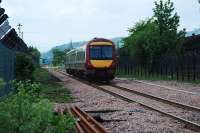 Heading west at Cambus. There is nothing left of the old station here.<br><br>[Ewan Crawford 19/05/2008]