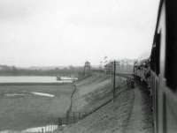 NB 256 approaching Alloa swing bridge from the north in March 1964.<br><br>[John Robin 30/03/1964]