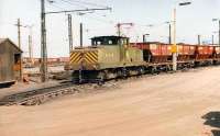 Photographed in the Summer of 1983 about to leave the yards at Westoe colliery, South Shields, and head for the River Tyne with another load for the staithes, is NCB No 11 (EE/Baguley 1795/3351 of 1951).<br><br>[Colin Alexander //1983]