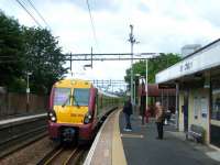 334003 calls at Drumchapel eastbound on 11 June.<br><br>[Veronica Inglis 11/06/2008]