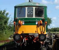 Preserved electro-diesel E6003 <I>Sir Herbert Walker</I> operating on the Swindon and Cricklade Railway on 14 June 2008.<br><br>[Peter Todd 14/06/2008]