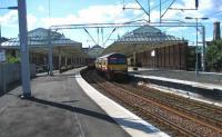 320 314 departs Helensbugh Central on 31 May.<br><br>[John McIntyre 31/05/2008]